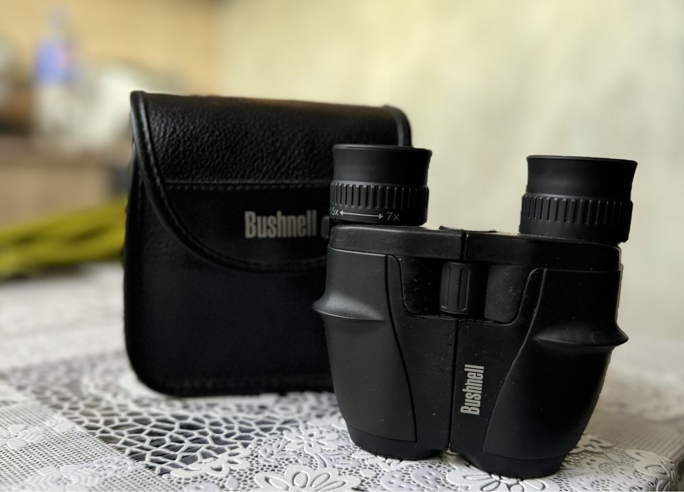 Охотник, бинокль Bushnell