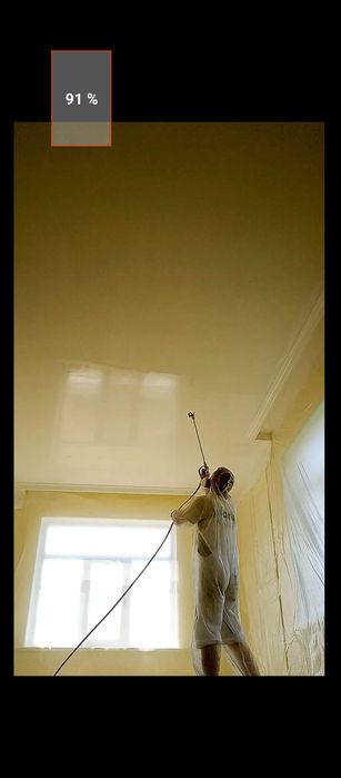 Покраска краскопультом безвоздушным