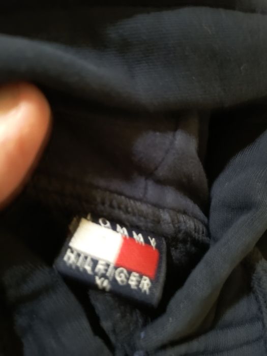 Hanorac marca Tommy Hilfiger mărime xl culoare albastru