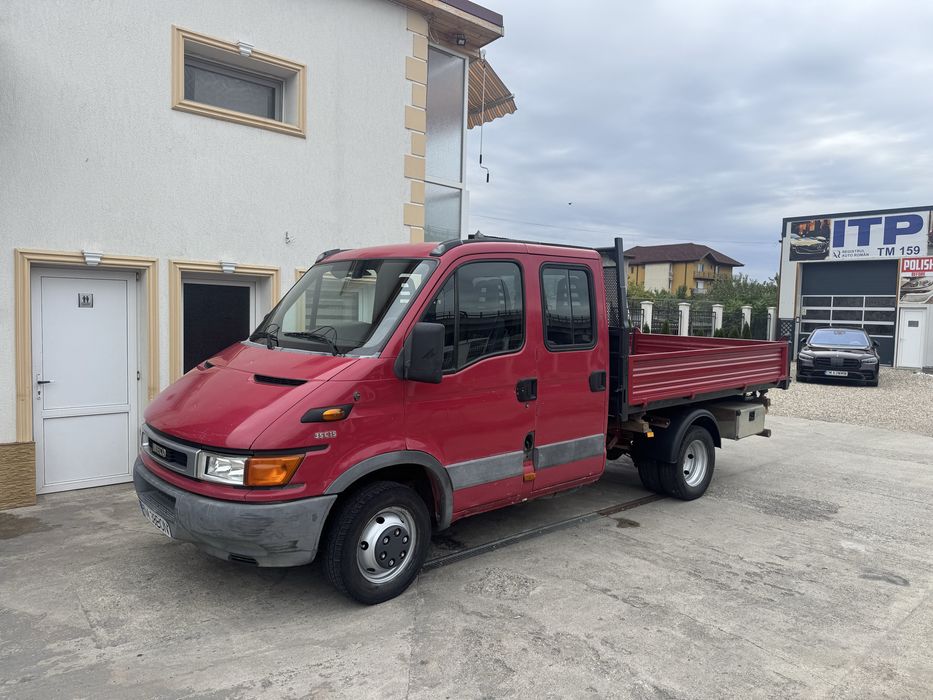 Iveco 7 locuri basculabil 3 parti hidraulic pe cutie cu clima