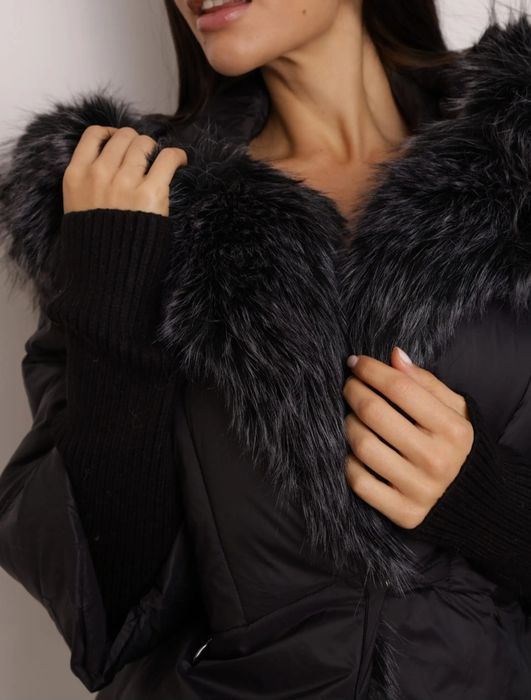 Дамско зимно яке с пух