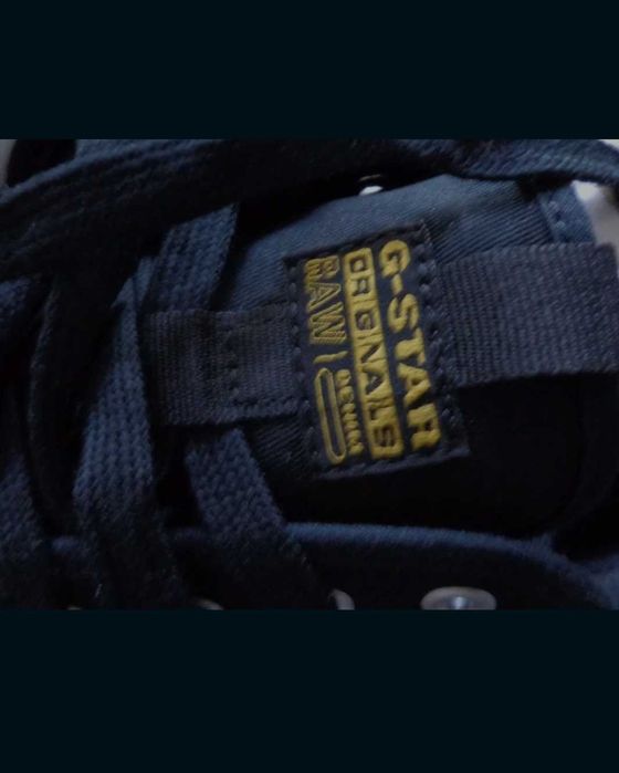 Оригинални мъжки маратонки G Star Noril Canvas Low Trainers