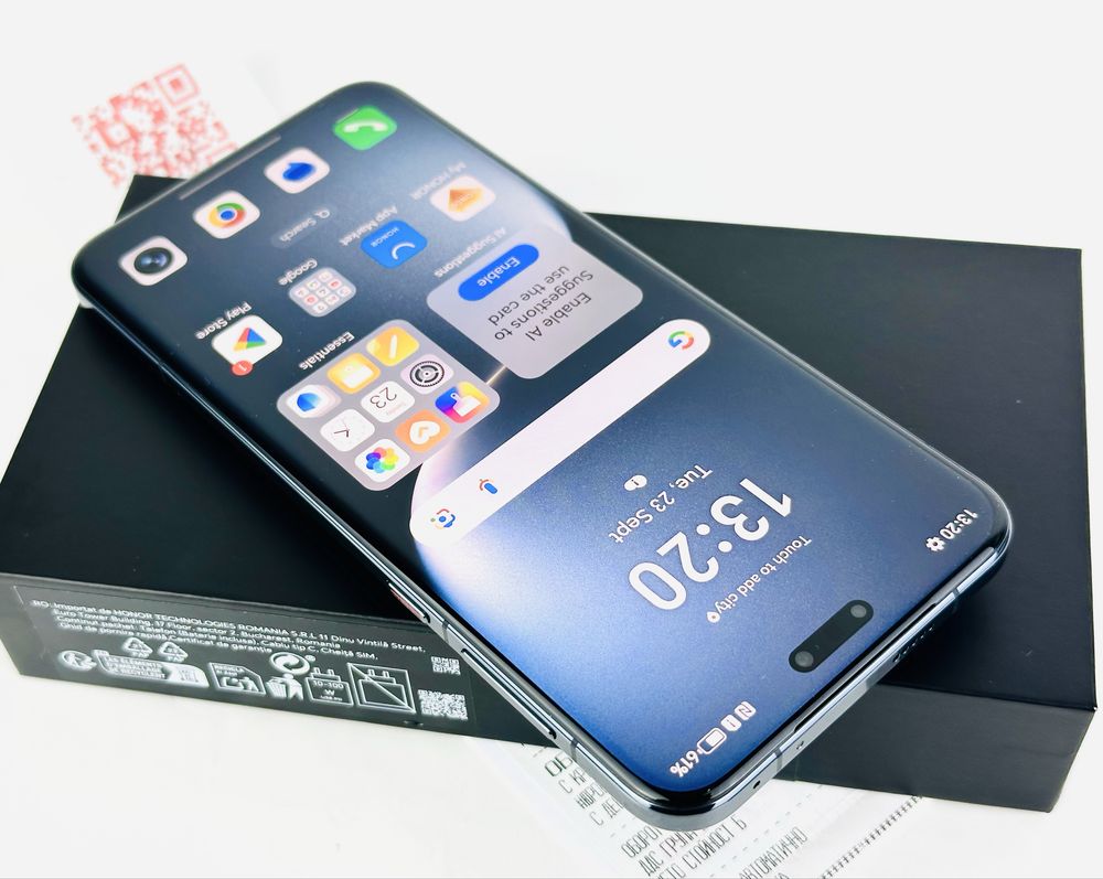 НОВ! Honor Magic 7 Pro 5G 512GB 12RAM Black 2г. Гаранция!