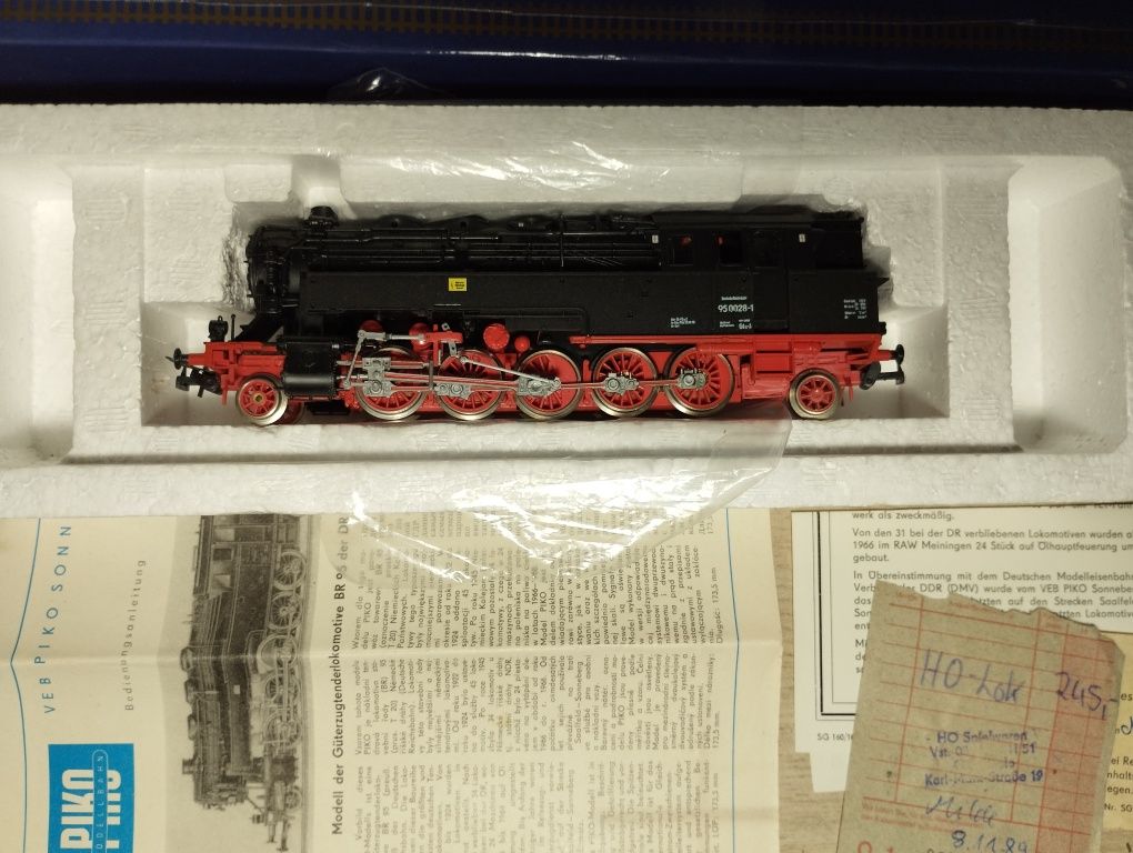 Парен локомотив Piko BR95 "mammut" H0 1/87