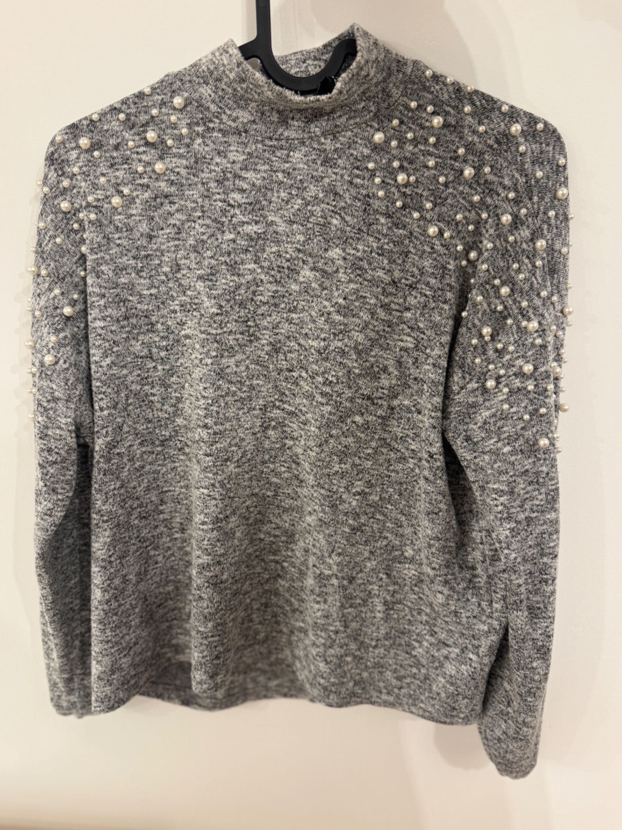 H&M блуза с перли