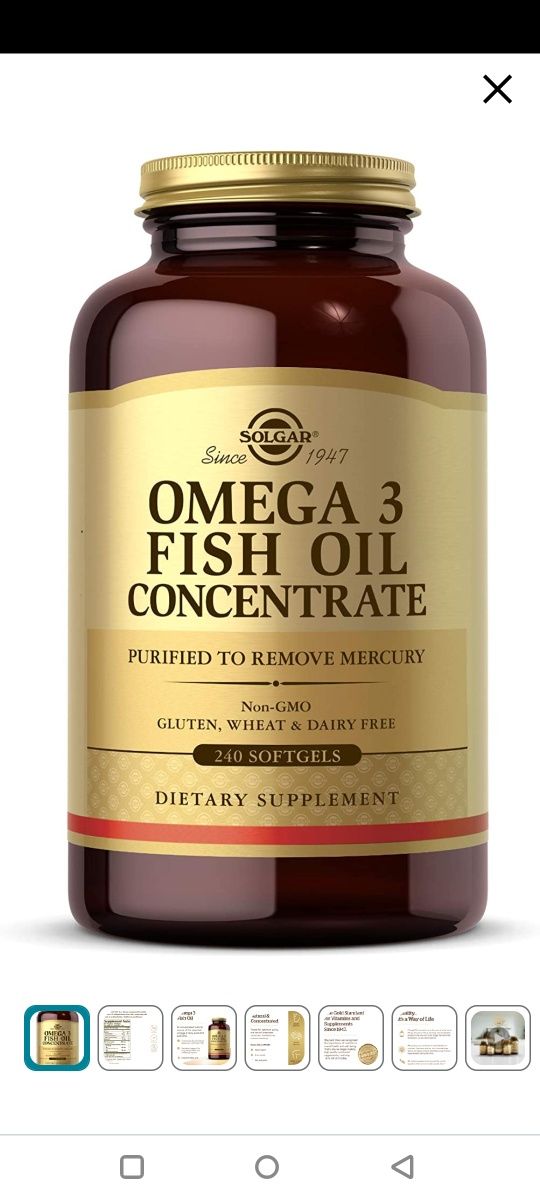 Solgar Omega 3 fish oil concentrate 240 gel. Рыбий жир омега 3. USA