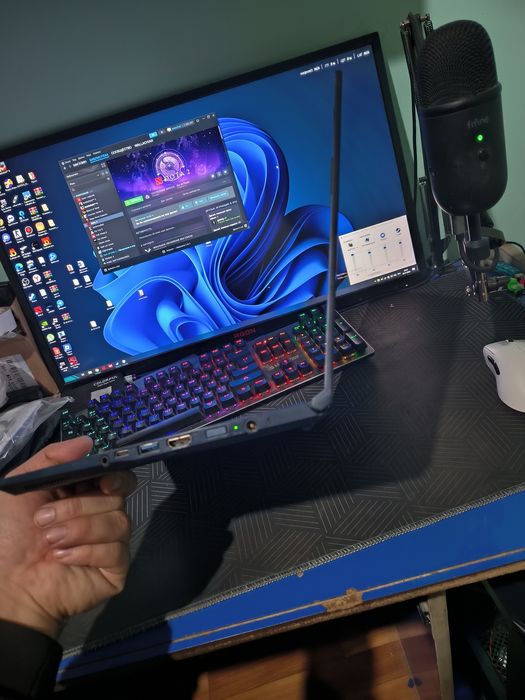 Мощный Ноутбук I5 11400H RTX 3050 Ti SSD 512