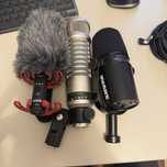 SHURE MV7 - Rode NTG - ElectroVoice RE27 - microfoane