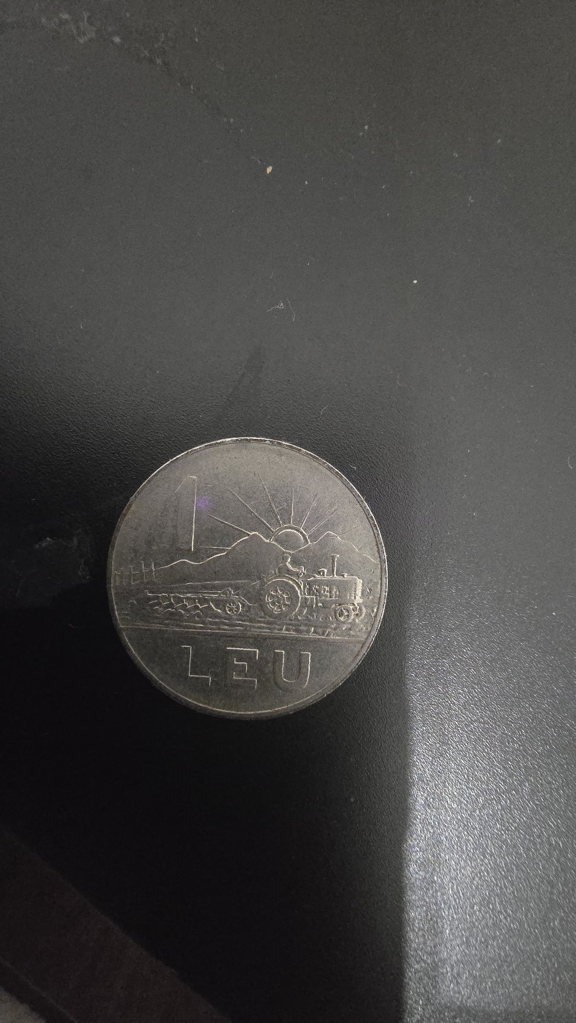 Moneda 1 leu 1966