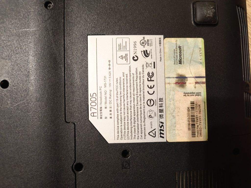 Samsung , Toshiba, MSI