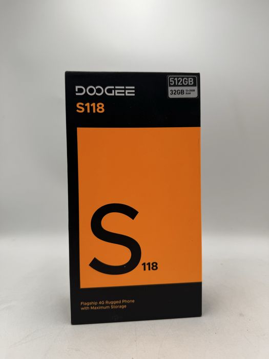 Telefon Mobil Doogee S118 32/512GB Telefon nou Doar desfacut Cutia B