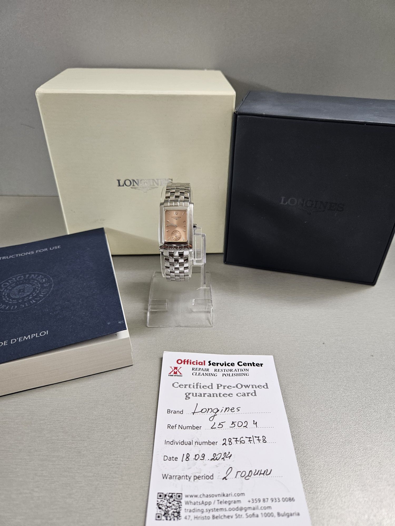 LONGINES Dolce vita оригинален, дамски часовник