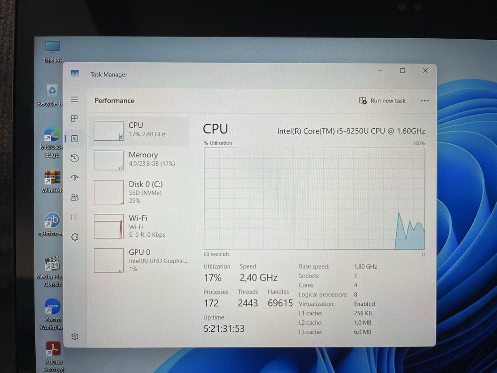 Лаптоп HP EliteBook 830 G5 (с тъч скрийн)
