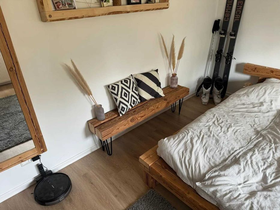 Маса за кафе от старо дърво