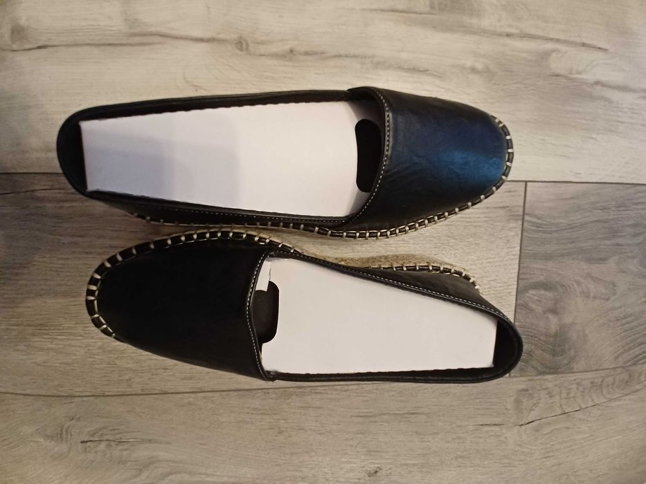 Espadrile negre, marimea 40