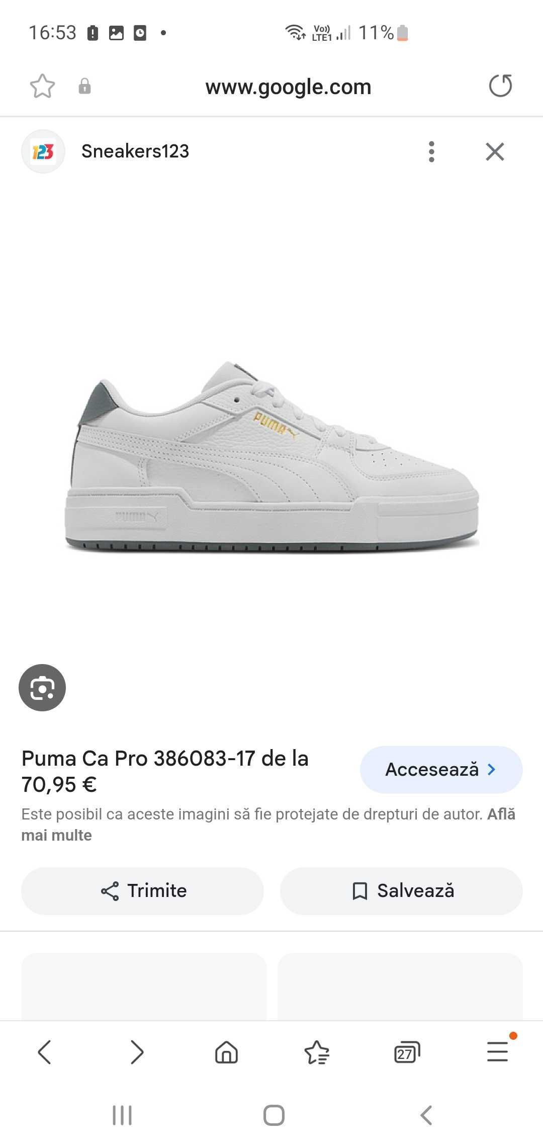 Incaltaminte sport PUMA unisex marimea 42