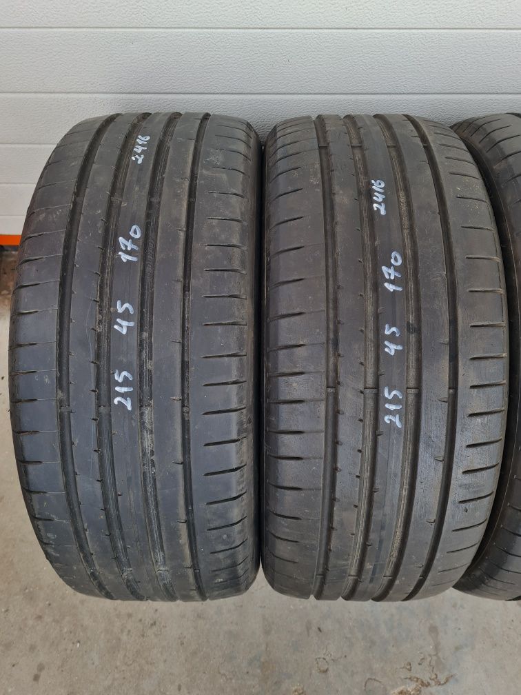 Летни гуми 4 броя DONLOP SportMaxx RT2 215 45 R17 дот 2416