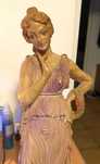 Statueta ce reprezinta o femeie - vintage - 50 cm inaltime