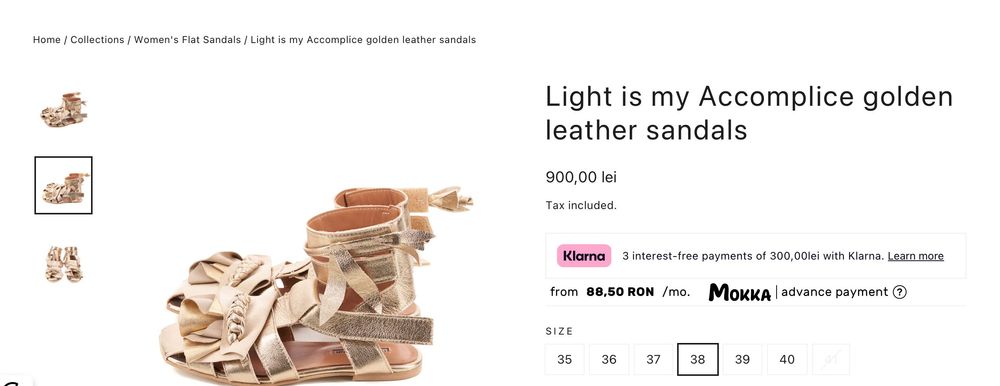 sandale Glavan Light is my Accomplice nr38 (purtabil si de 39)
