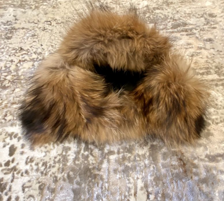 Caciula din piele si blana naturala