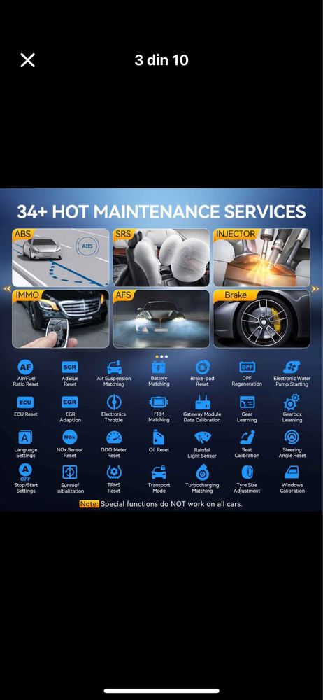 Diagnoza auto multimarca
