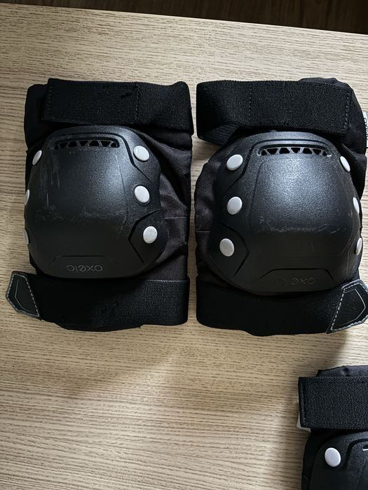 Set 3 perechi protecţii role Decathlon Oxelo Fit 500 adulti M