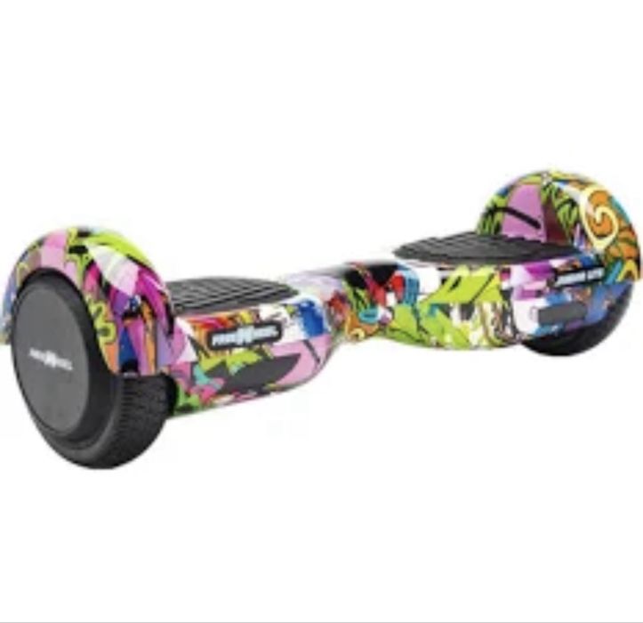 Hoverboard sau Scooter electric Freewheel Junior Lite graffiti mov,