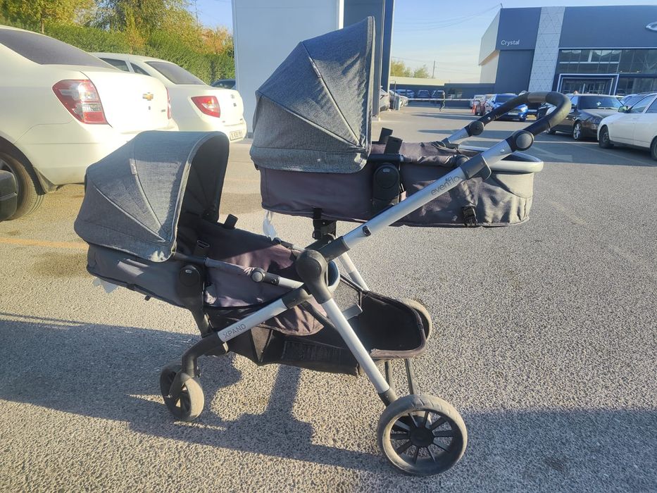 Коляска егиздерге