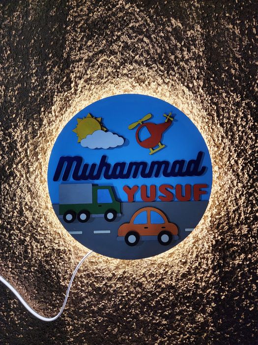 Ночники для детей с именами