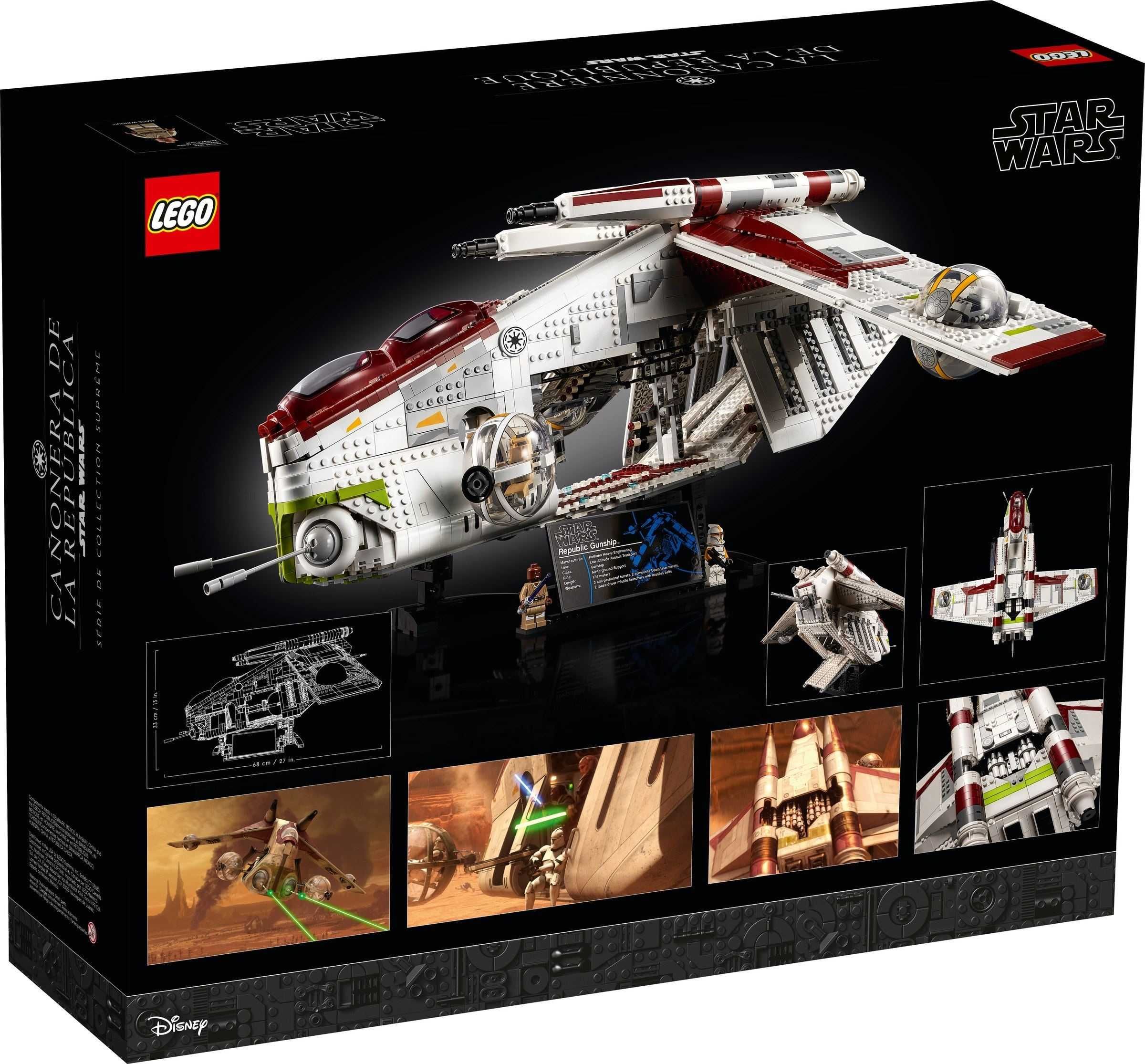 LEGO Star Wars 75309 : UCS Republic Gunship -NOU sigilat