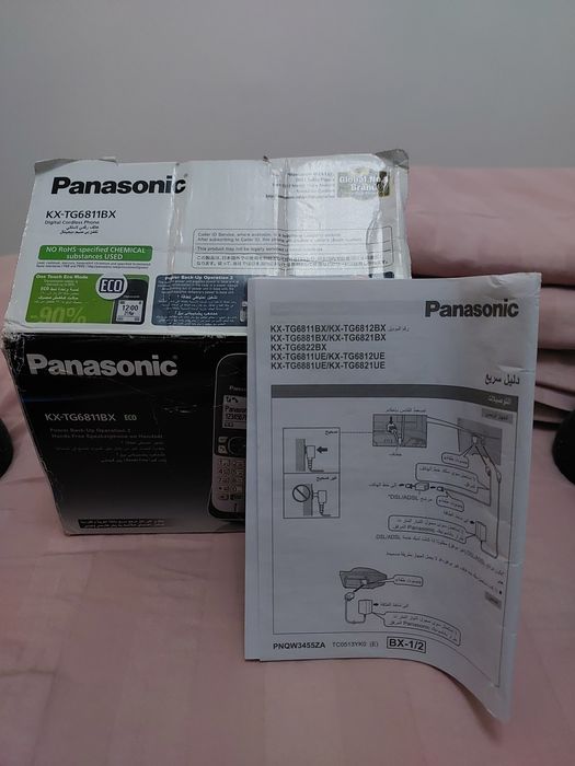 Радиотелефон Panasonic KX-TG6811BX ECO