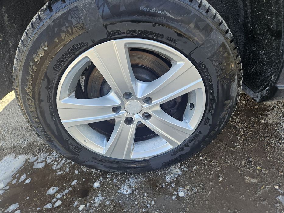 Джанти със зимни гуми за Мерцедес МЛ W164