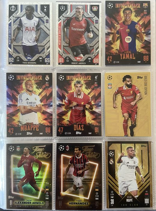 Topps Match Attax 2024/25 карти