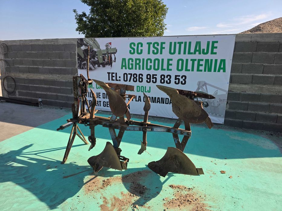 Plug Lemken Rubin 27/55  reversibil cu  2 brazde