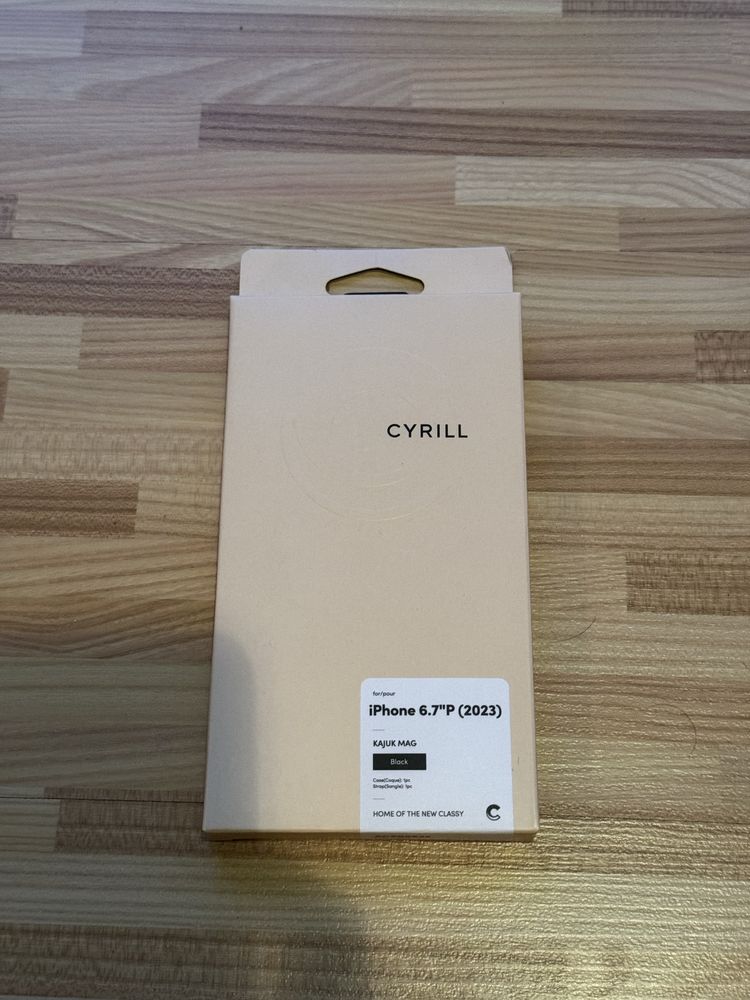 Husa Cyrill Iphone 15 Pro Max Black