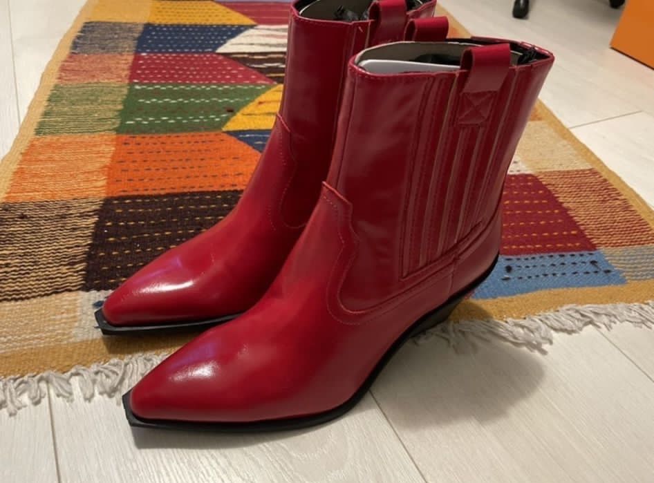 Cizme /ghete cowboy Pull&Bear 37 NOI