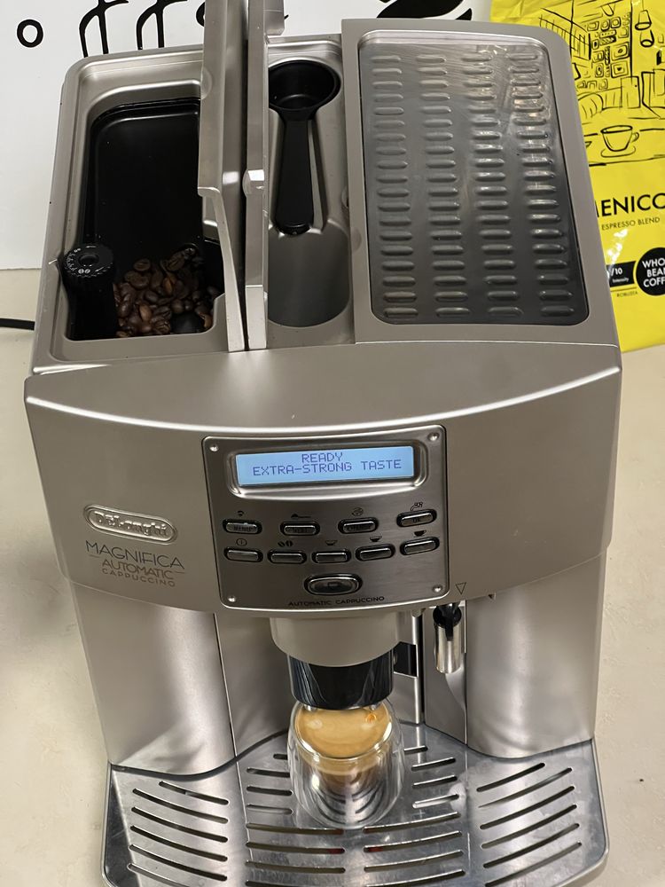 Кафемашина кафе автомат delonghı automatic cappuccino с гаранция