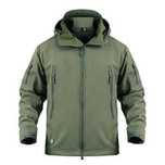 Тактическо яке Softshell - зелено