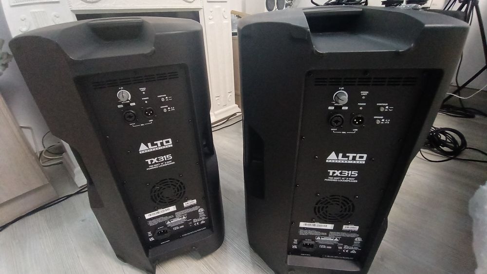 Boxe Alto Tx 315 biamplificate 700w/350w Rms