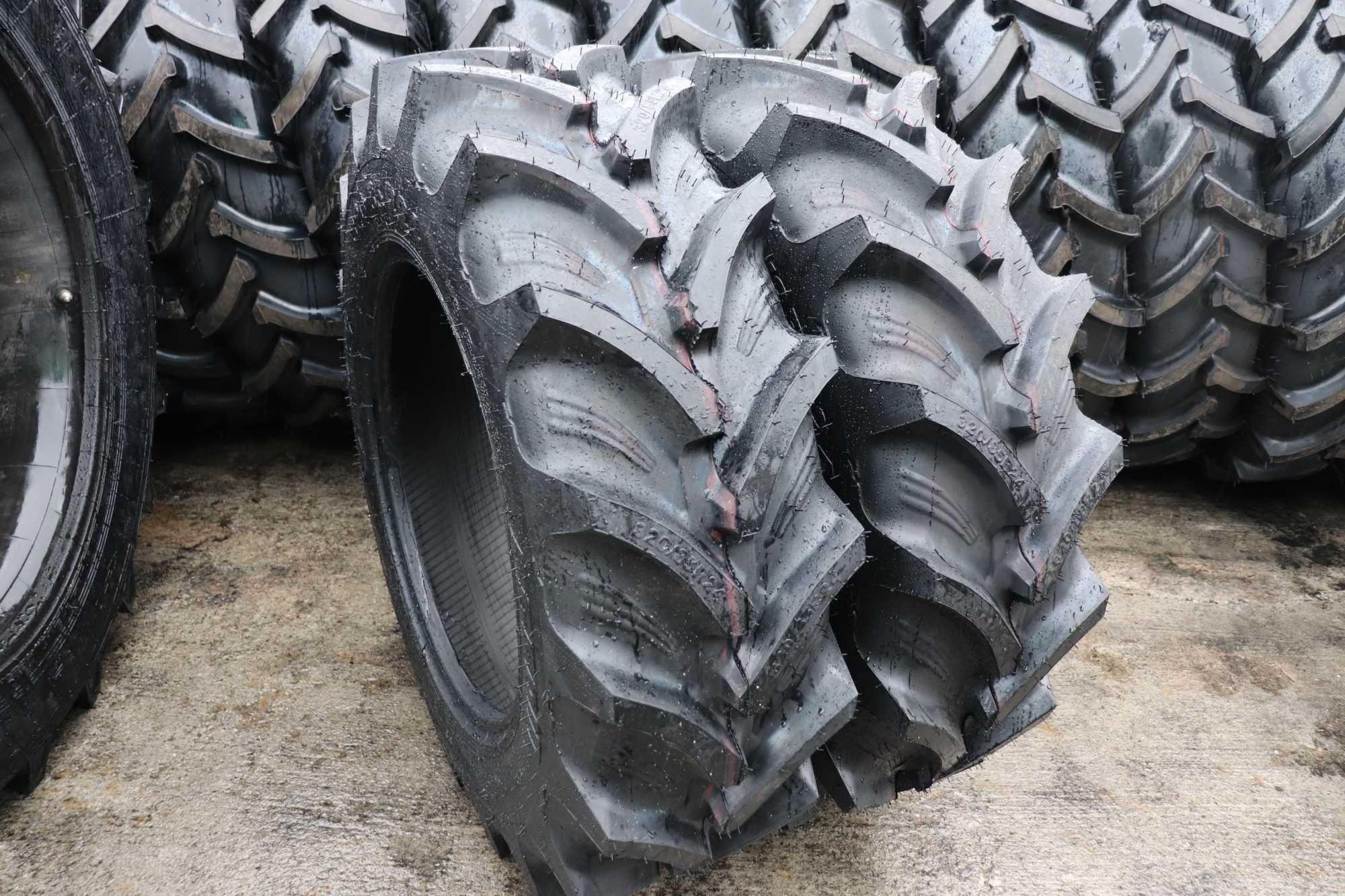 cauciucuri noi radiale 12.4R24 OZKA anvelope tractor fata 320/85 R24