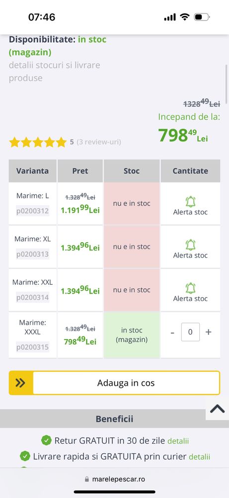 Costum pescuit Preston DFX impermeabil / nou cu eticheta