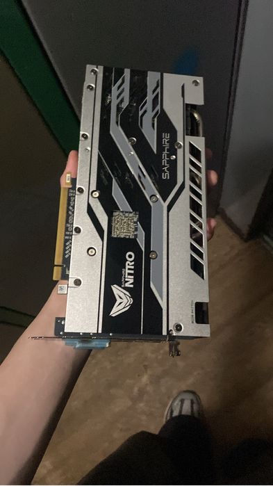 rx 580 4 gb от сапфира(не работет)