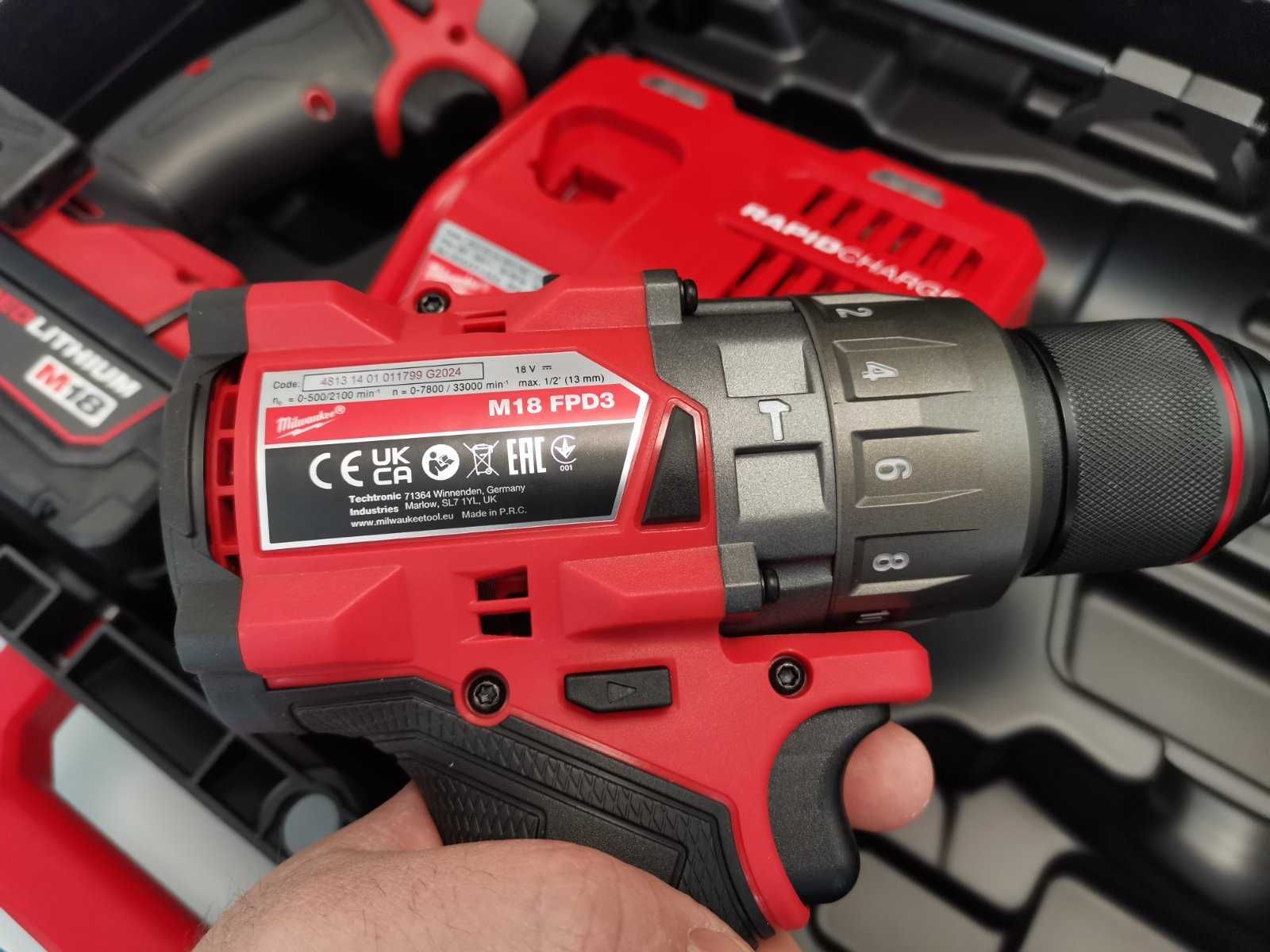 Удърни винтоверти MILWAUKEE M18 FPD3 + M18 FID3  комплект