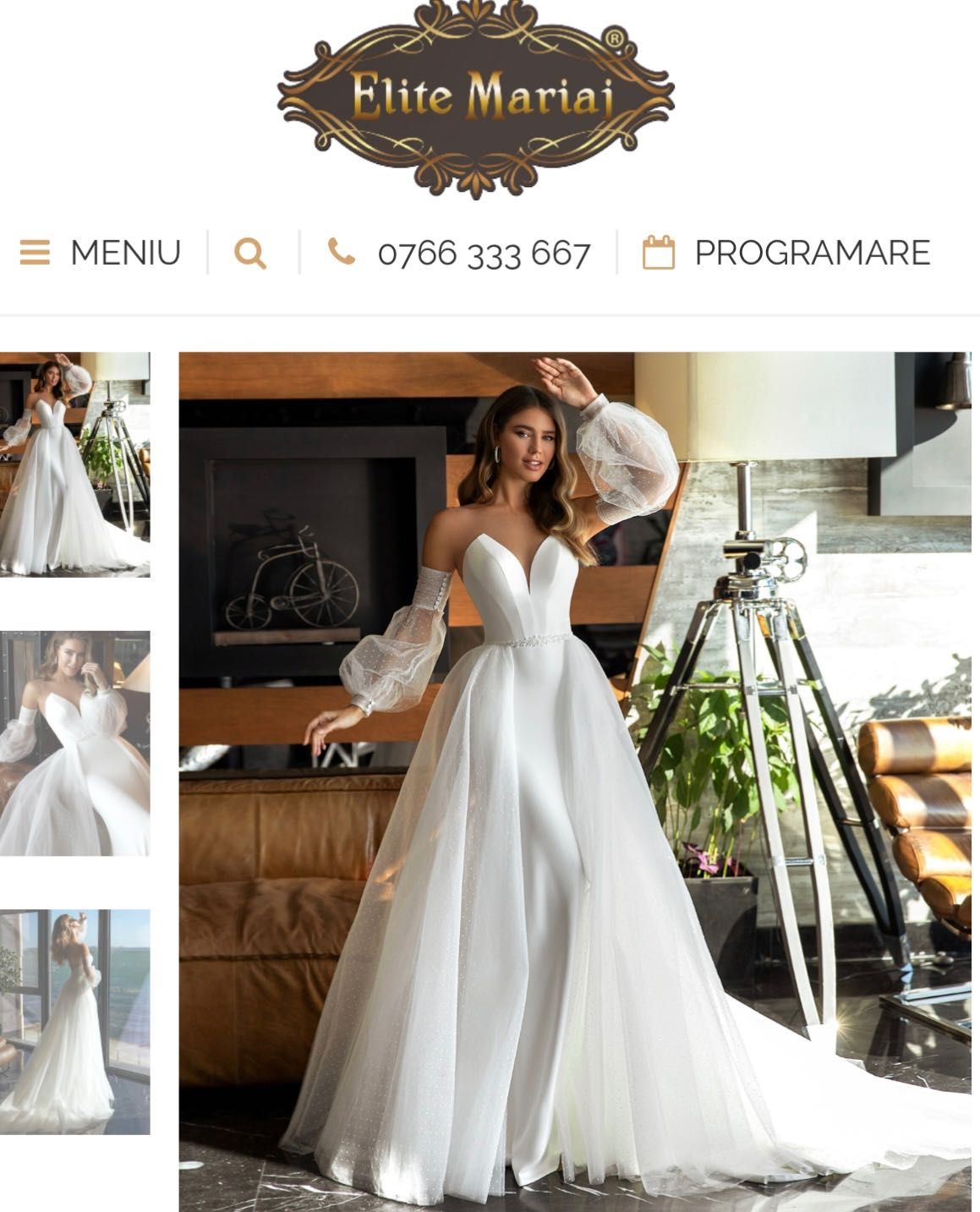 Rochie mireasă XS
