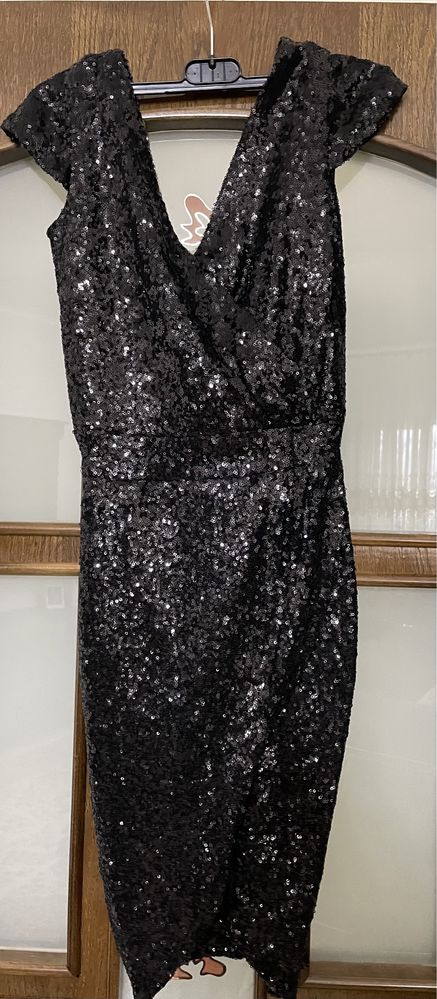 Rochie de seara midi paiete