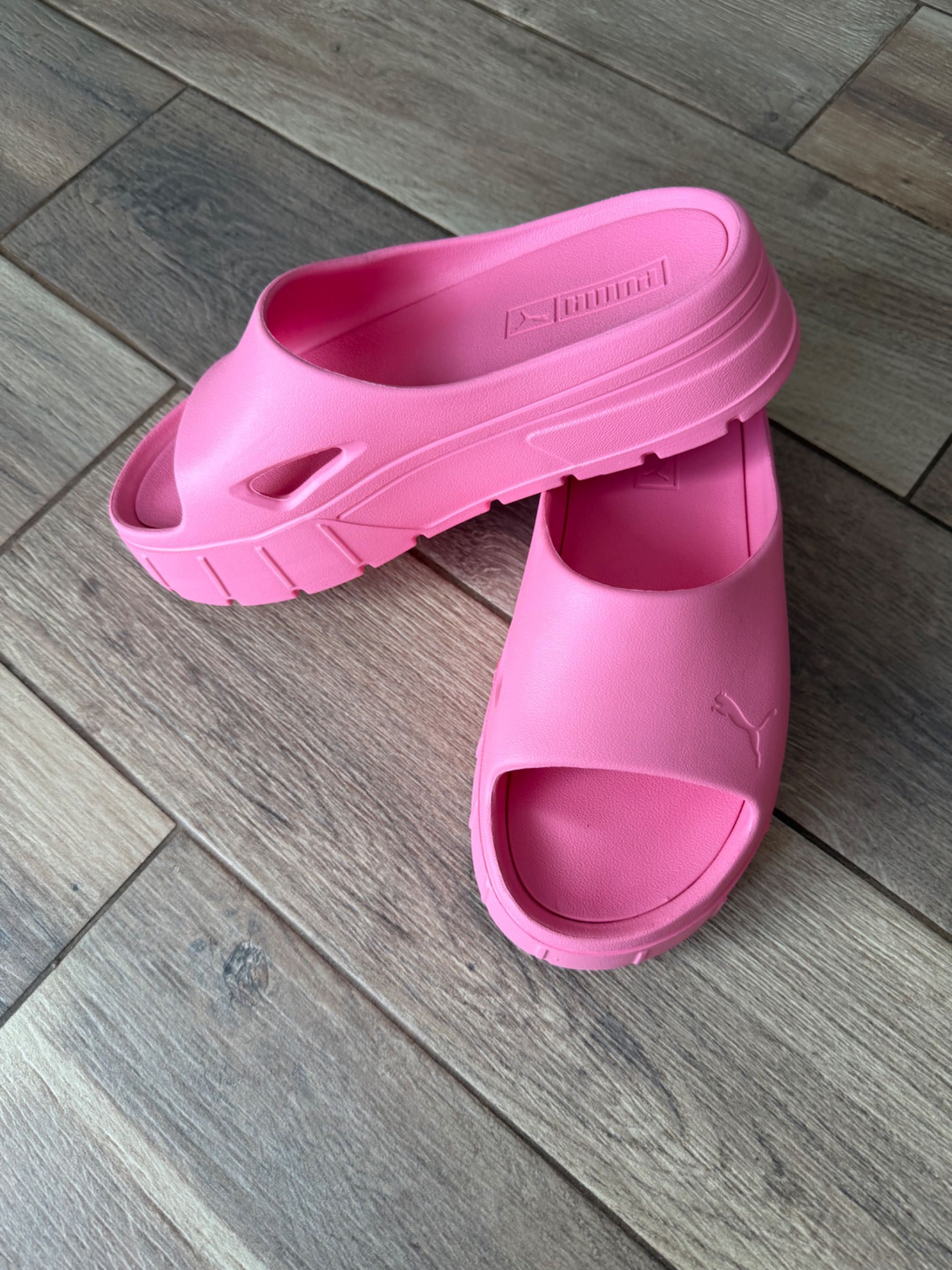 Puma джапанки розови