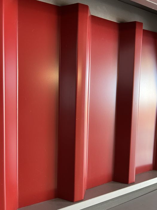 Tablă Cutată Roșu Mat Lucios T35 RAL3010 2m 4m 6m pentru acoperiș gard