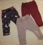 Set 3 perechi pantaloni Chicco fete