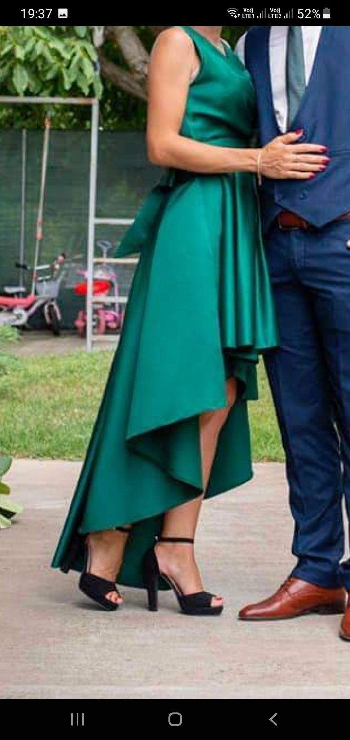 Rochie eleganta verde