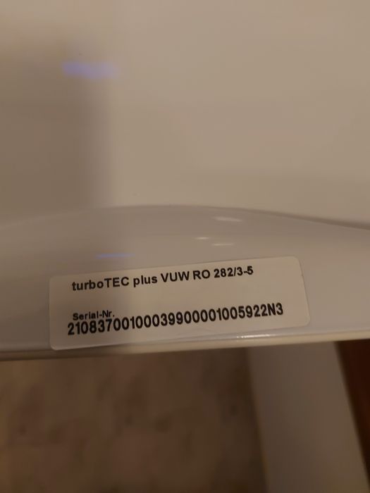 Vaillant turbotec plus pentru piese